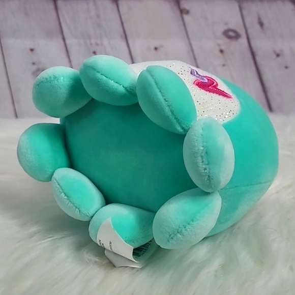 Squishmallows 6 Inch Bright Blue Valentines Day Octopus Plush Stuffed Animal Toy - Picture 13 of 15